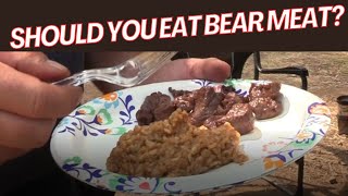 Is bear meat good to eat? What about trichinosis? Bear grease and rendering