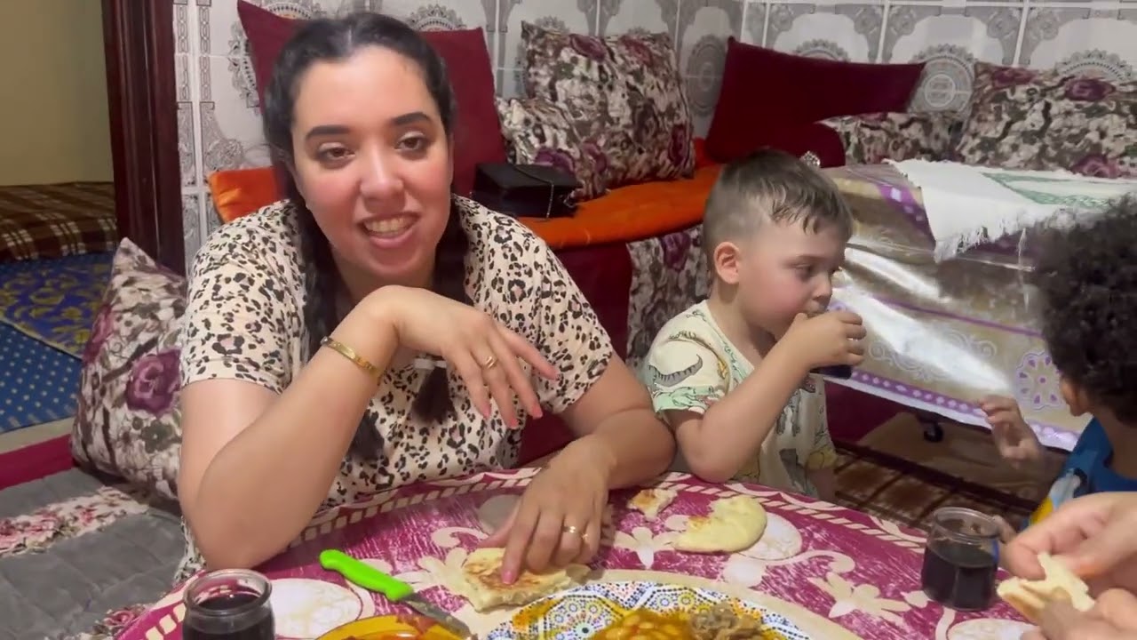 تتمة ڤيديو دارت ليا سعدو داكشي لي بات لخاطر ❤️تالينها بوناسة🥰