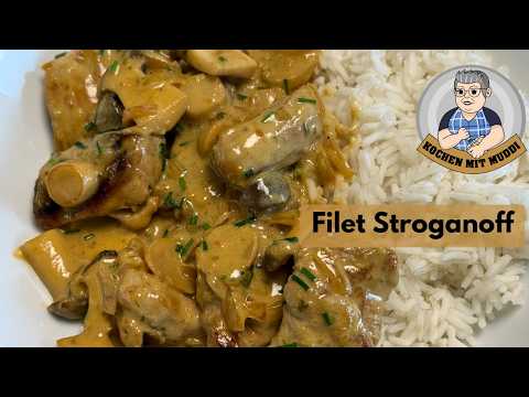 Filet Stroganoff — Video von Kochen mit Muddi auf YouTube