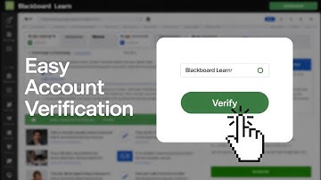 Hoe u uw Blackboard Learn-account kunt verifiëren - stap voor stap