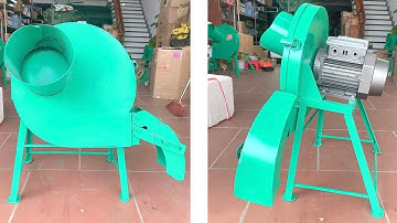 Máy Thái Chuối Siêu Mịn - Máy Cắt Chuối Cửa Ngang Nguyên Cây - Băm Cỏ Voi. Động Cơ 1,1kW. 0986196194