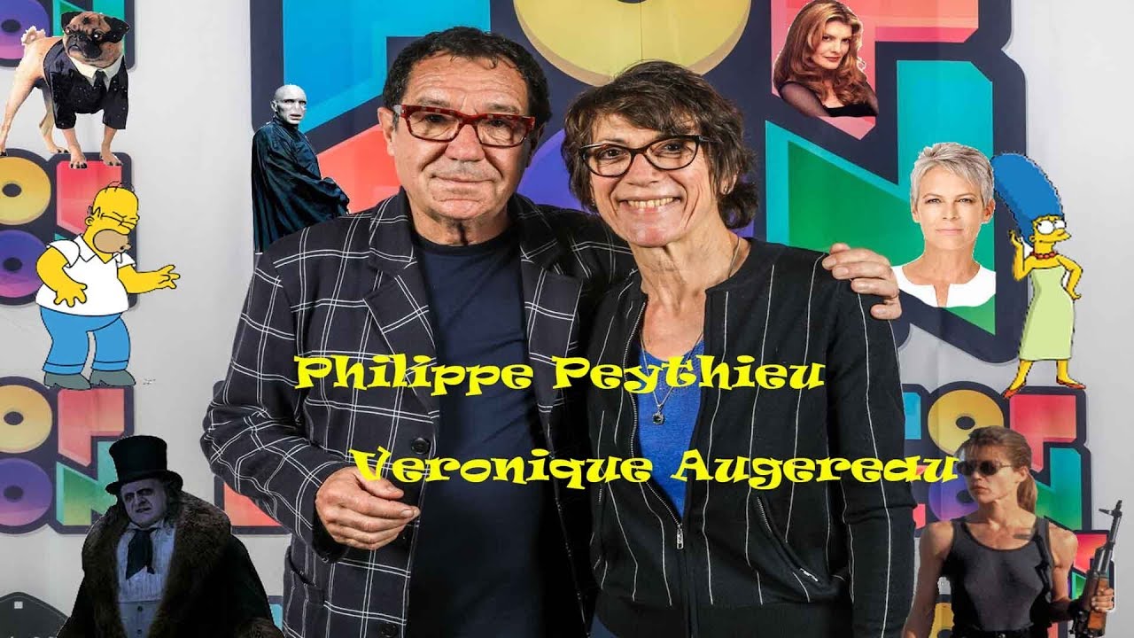 Interview de Véronique Augereau et Philippe Peythieu au popcon Narbonne