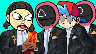    Squid Game  Pro Squid Game Players Be Like  Huggy Wuggy Friday Night Funkin Animations