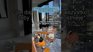 KOCIE MEMY 🐱 POV: Próbujesz zdobyć uwagę swojego faceta #catmemes  #koty #memy #relatable #relacje