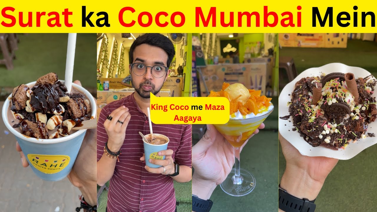 King Coco Mango Masti Open Waffle Bhel Rahe Fruits Shots