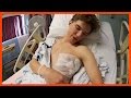 Visiting Ben at the Hospital, Ben gets the tube out! - Ken&#39;s Vlog #595