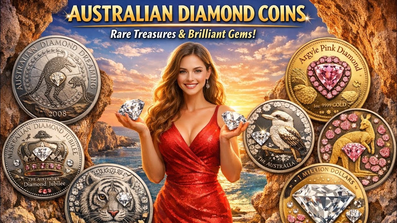 Australian Diamond Coins Sparkling History, Rare Designs & Hidden ...
