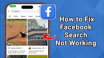 Fix Facebook Search Not Working | Facebook Search Bar Problem Solved