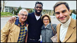 ROGER FEDERER ACTS AS TOUR GUIDE IN SWITZERLAND FOR SIYA KOLISI 😍