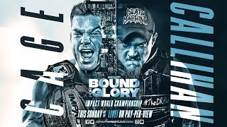 Impact Wrestling: Bound For Glory 2019 Review Impact Wrestling: Bound For Glory 2019 Review