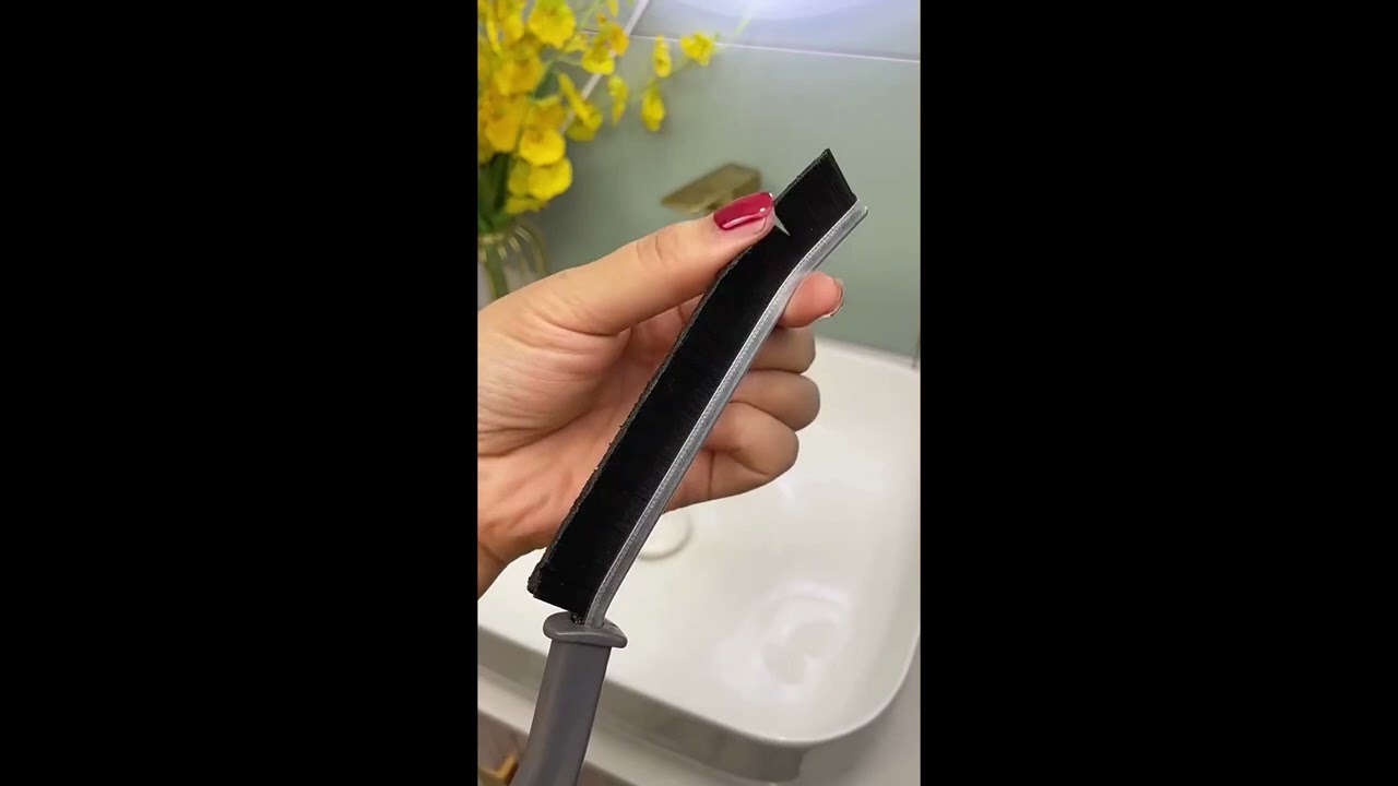 Crevice Cleaning Brush   Narrow Gap Scrubber