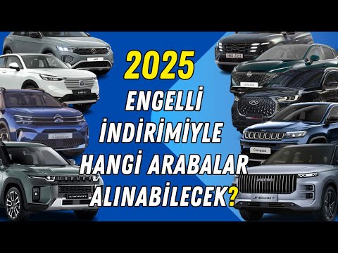 2025 ENGELLİ İNDİRİMİYLE