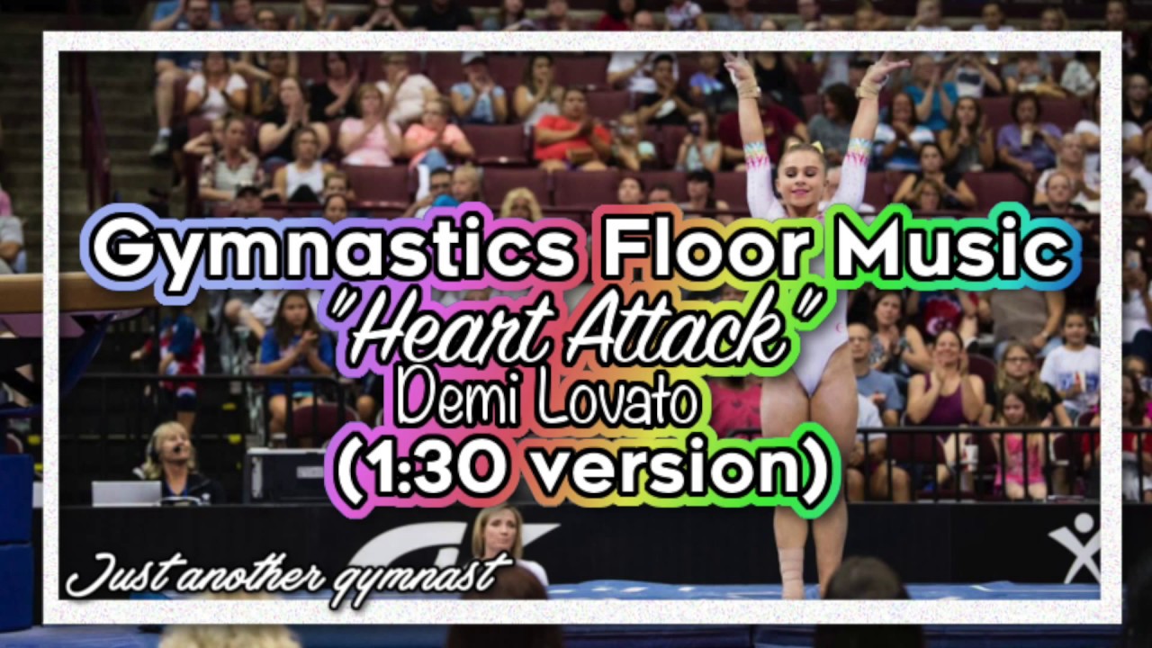 Gymnastics Floor Music "Heart Attack" Demi Lovato PIANO (130 version