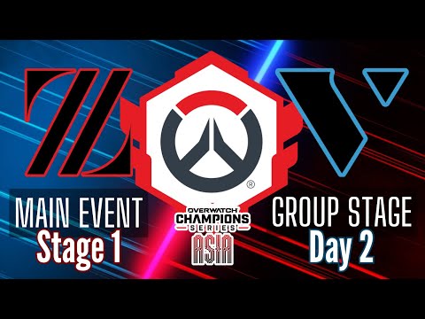 ZETA Division vs Varrel - Group Stage | OWCS Asia Stage 1