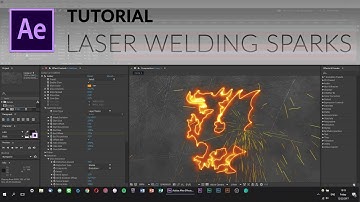 Create Laser Welding Sparks with SABER & CC Particle World!