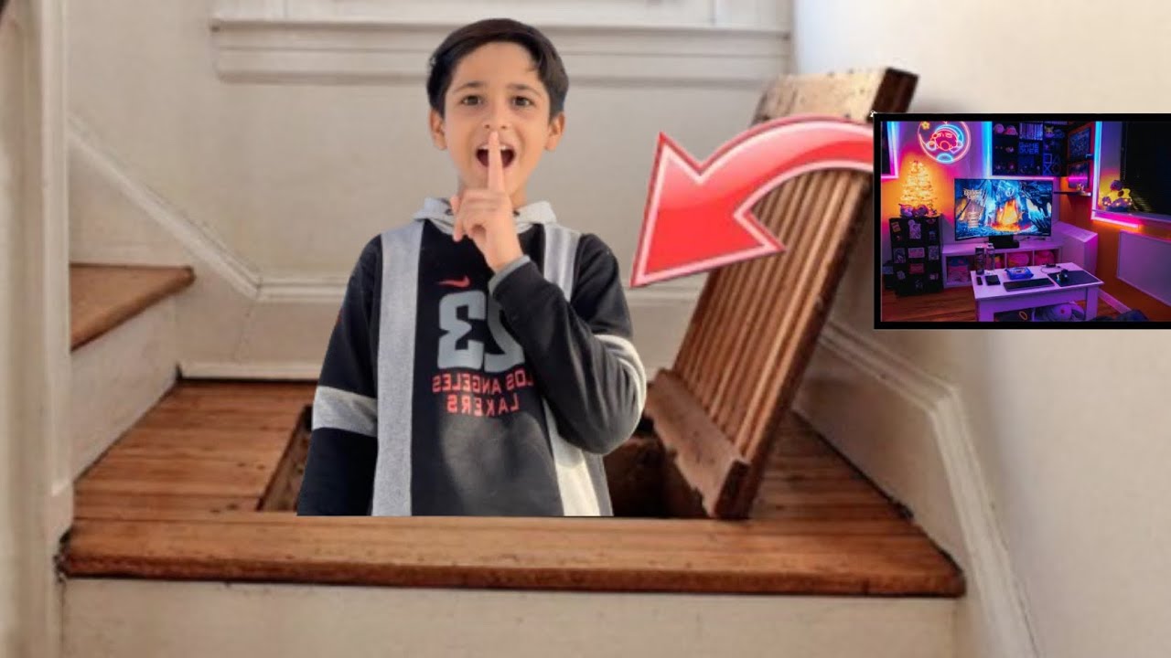 I BUILT A SECRET ROOM @VAMPIREYT1 YOU’D NEVER FIND!