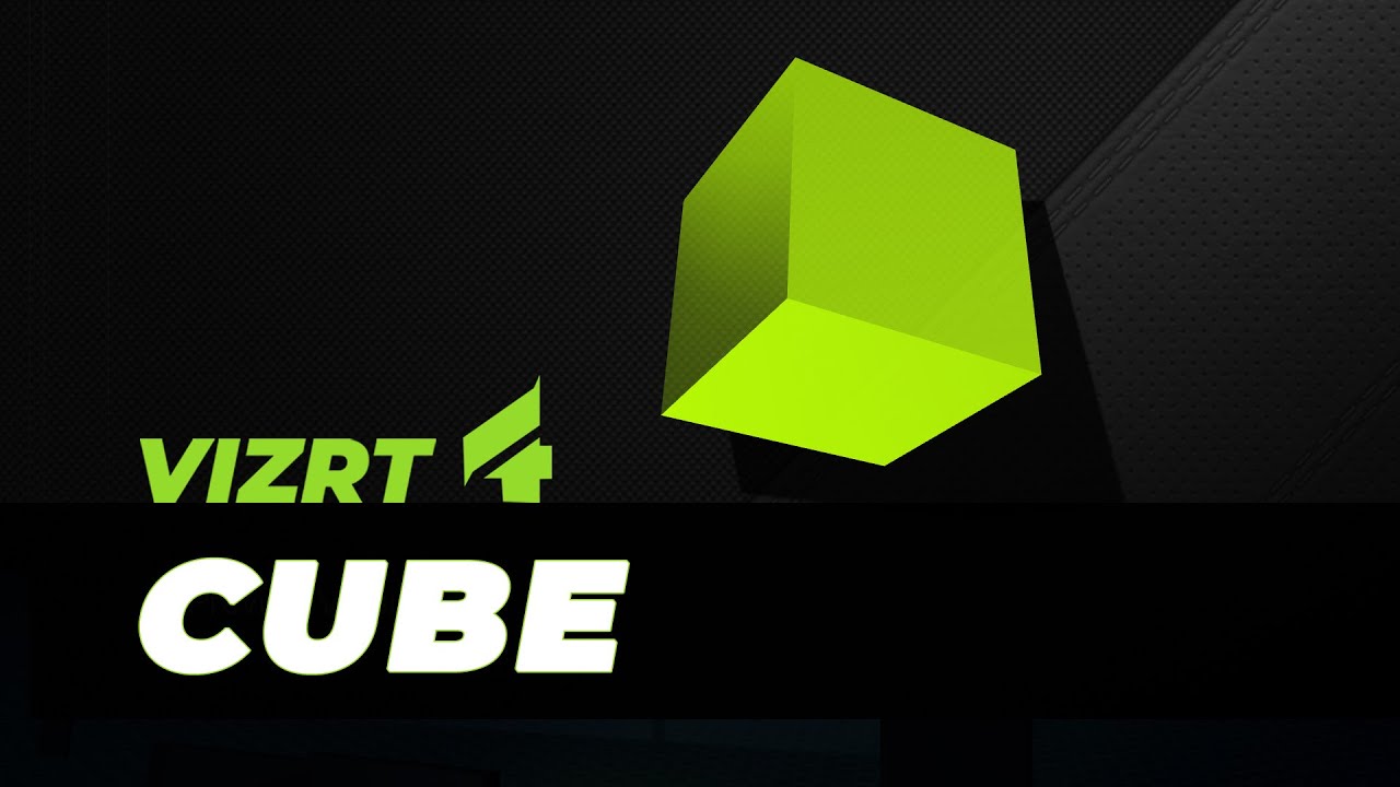 Vizrt 4 Cube tutorial - YouTube