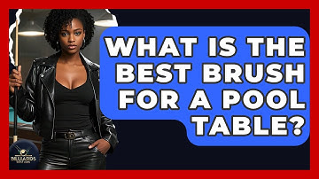 What Is The Best Brush For A Pool Table? - Billiards Hustlers