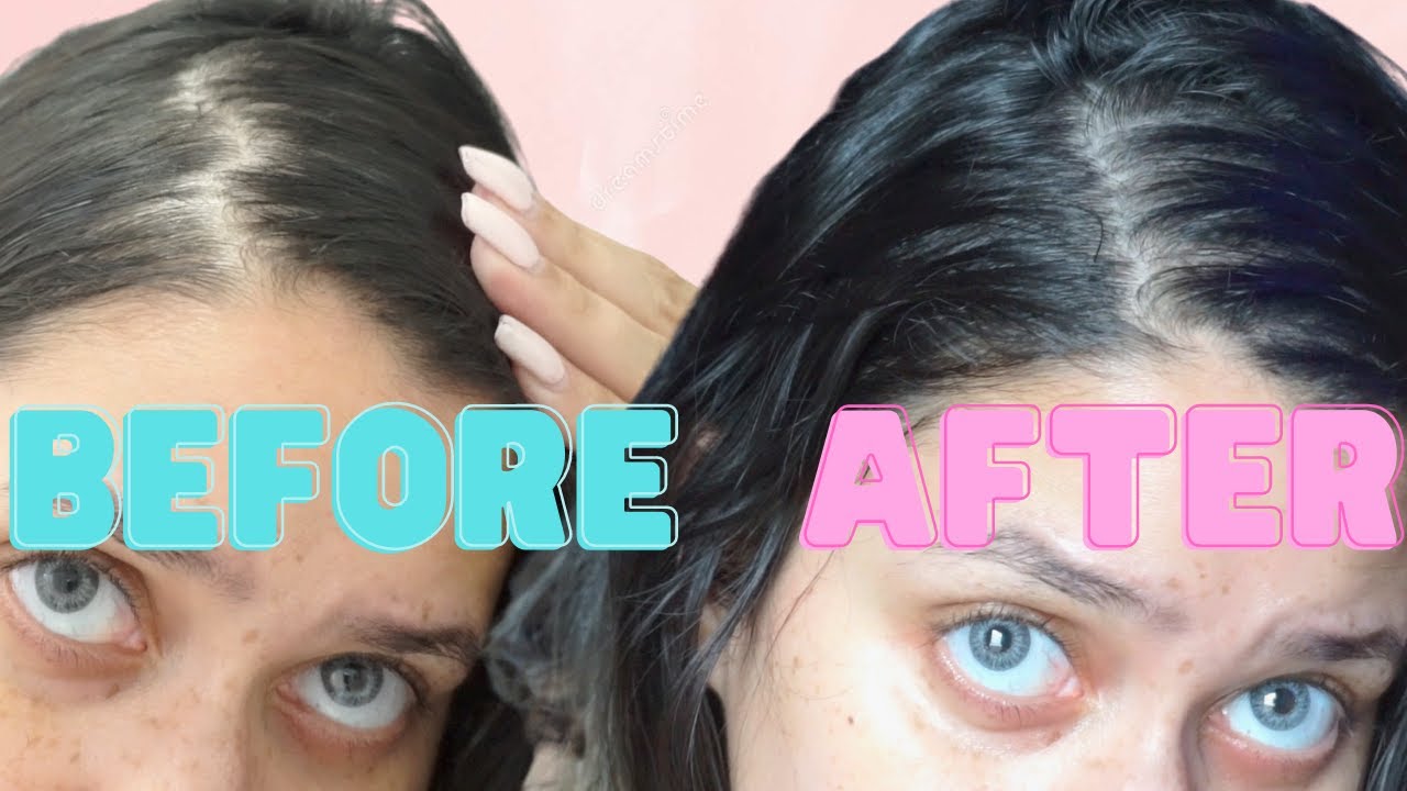 How To Cover Up Thinning Hair | Color WOW Root Cover Up - YouTube