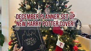 DECEMBER PLANNER SET UP | HARRY POTTER
