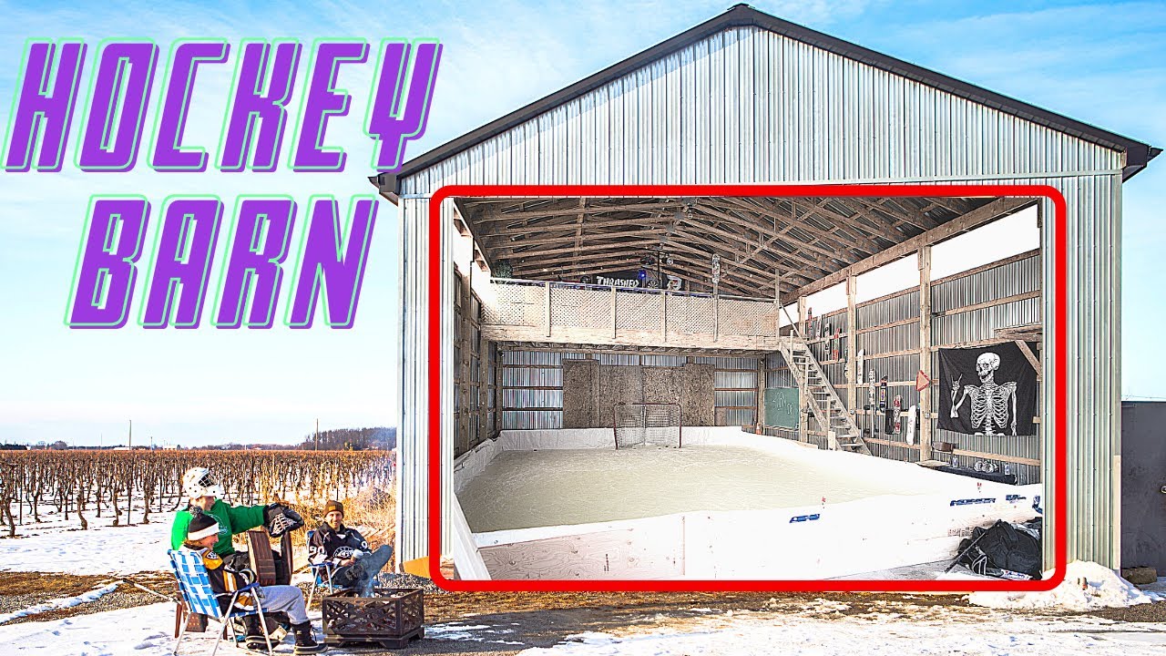 EPIC HOCKEY BARN! YouTube