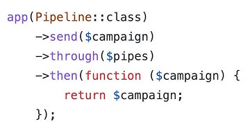 Laravel Pipeline or Pipes: Multiple Actions on Object