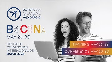 OWASP Global AppSec EU 2025 Barcelona