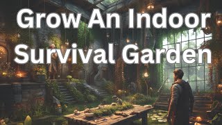 Preppers: How to Grow an Indoor Survival Garden Year Round!