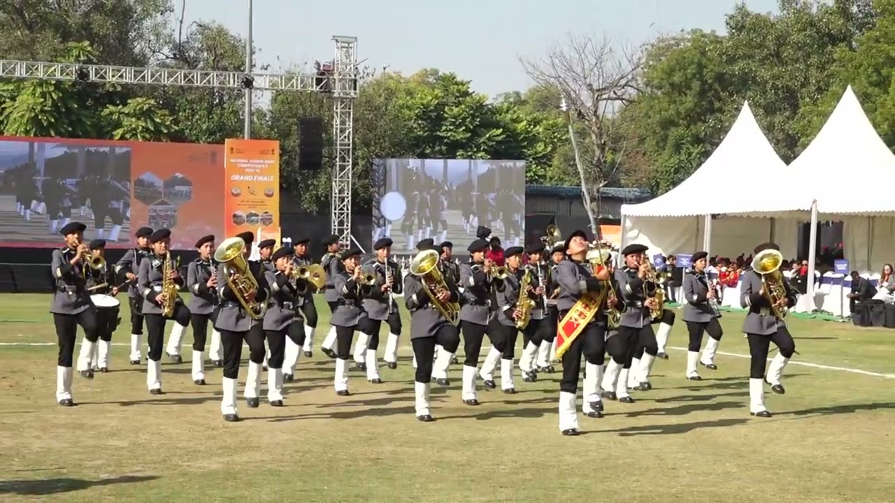 National School Band Competition | Brass Band Girls | Govt Sr Sec School West Point, Gangtok, Sikkim