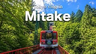 A Peaceful Escape 90 Min from Shinjuku ⛩️ A Mountain Shrine & Mossy Valley｜Mt. Mitake｜JAPAN VLOG