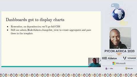 Thomas Ayih-Akakpo - Turn Django admin into a lightweight dashboard || PyCon Africa 2020