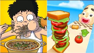 Food fighter🆚Sandwich Runner Clicker  GAME 2023 screenshot 5