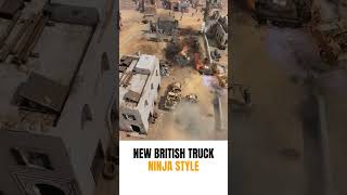 New British Truck Ninja Style! Company of Heroes 3 #shorts #coh3 #companyofheroes3