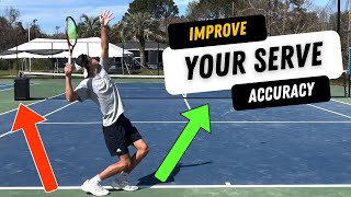 Use This Drill To Improve Your Serve Accuracy Immediately