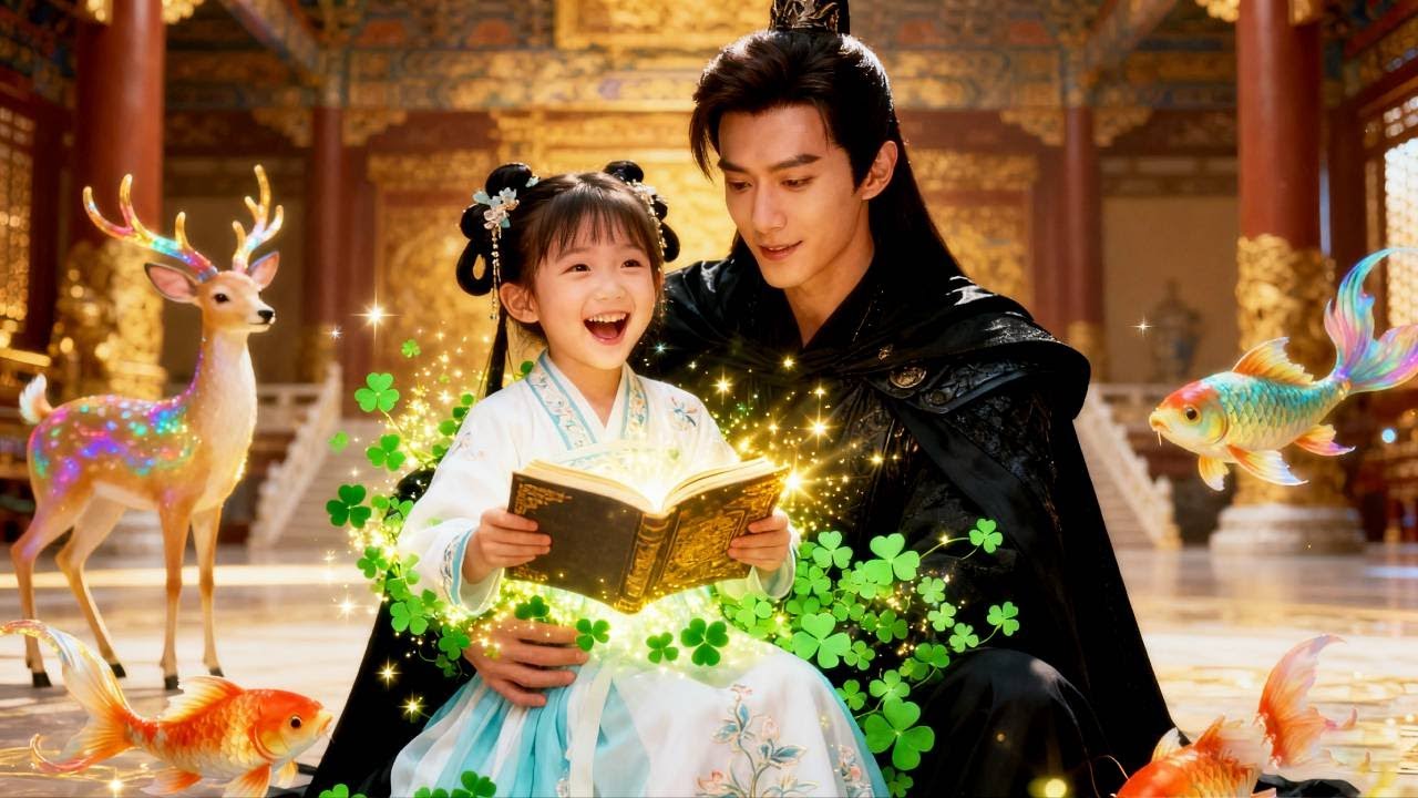 一口氣看完！她意外穿越古代，成為絕嗣帝王的唯一幼崽，本是被心機太子妃陷害的淒慘人生，卻被她憑藉超人的智慧拉攏帝王，招兵買馬，幫助廢物老爹登上皇位，成為整個皇宮的團寵！ #萌娃  #穿越