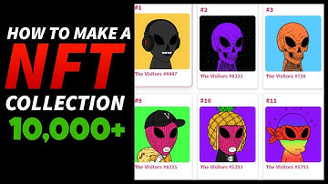 NFT Collection Maker Review Demo - Online NFT Art Generator AI Software!