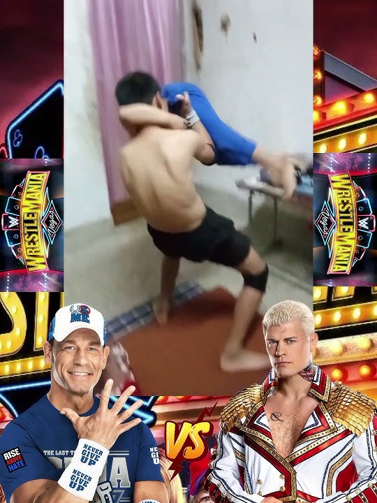 John Cena vs Cody Rhodes Wrestlemania 41.#wwe #like #subscribe