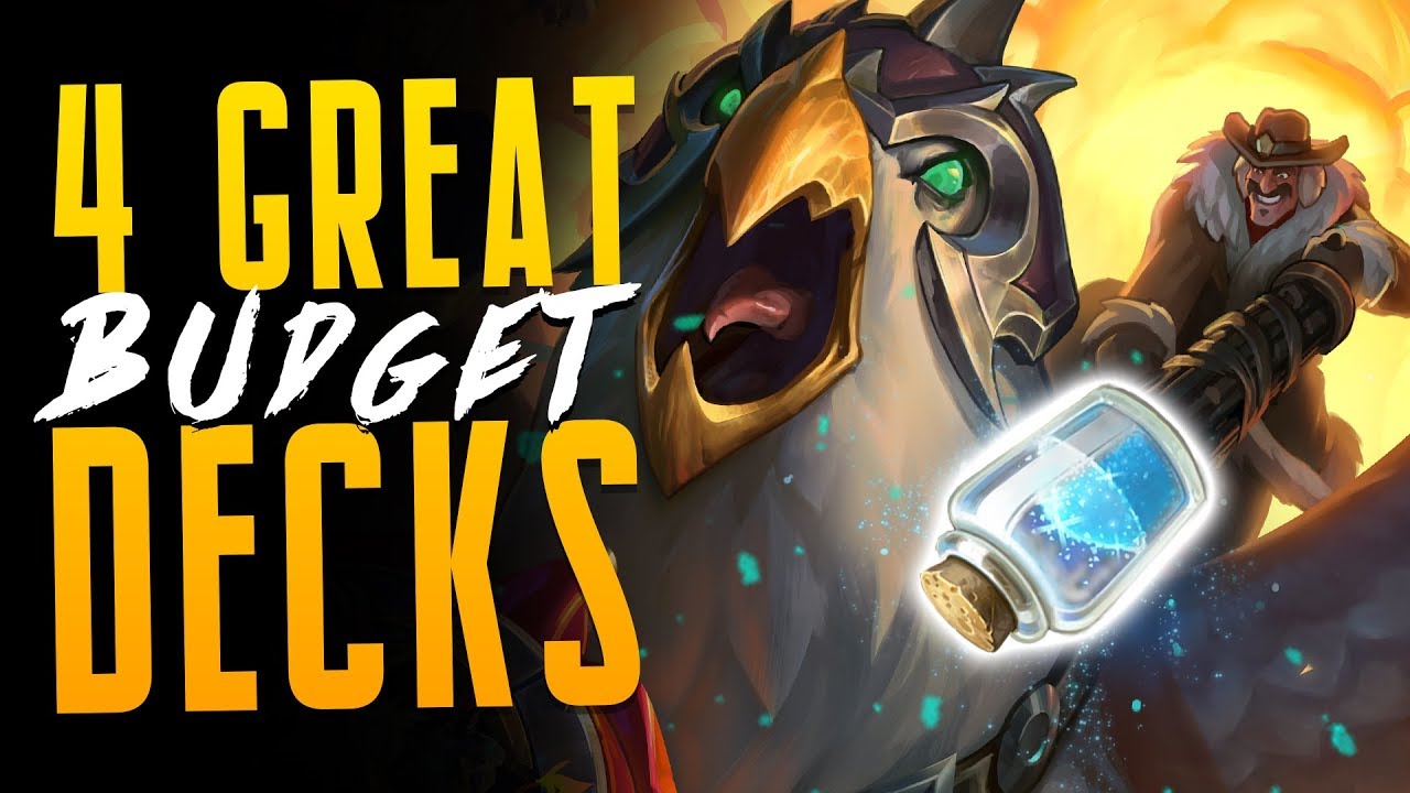 4 AMAZING Budget* Decks for Descent of Dragons | Hearthstone Expansion