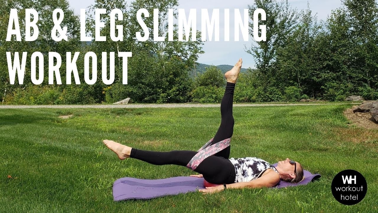 AB & LEG SLIMMING WORKOUT YouTube