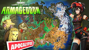 Fortnite Chapter 5 Season 3 - ARMAGEDDON Map Concept! (Apocalypse Arrives to the Island!)