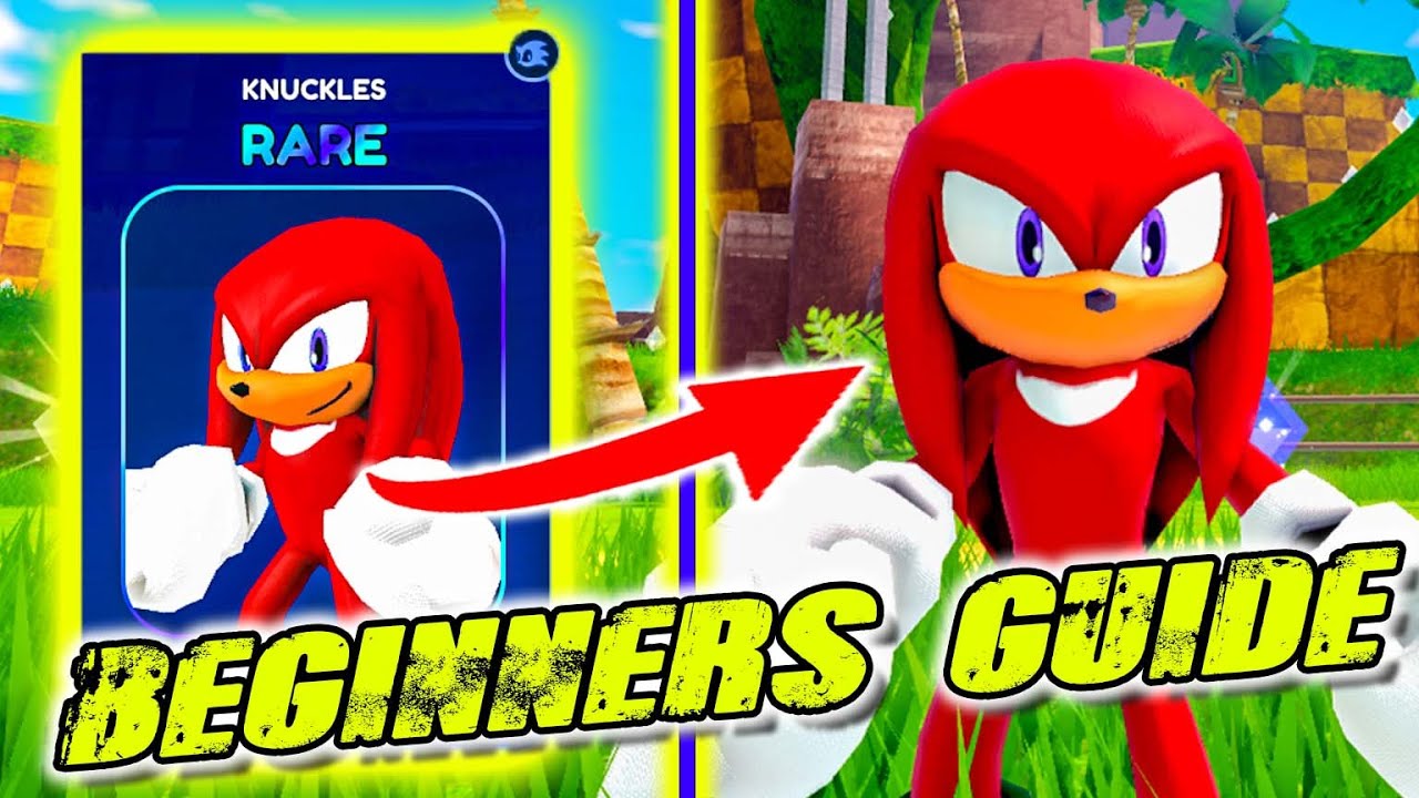 HOW TO UNLOCK KNUCKLES FROM LEVEL 1 FAST! - (ROBLOX SONIC SPEED SIMULATOR)  