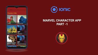 Ionic Tutorial - Marvel Character App - PART 1