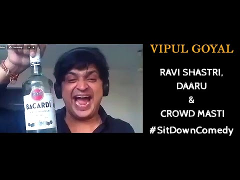Ravi Shastri, Daaru & CrowdMasti | ZOOM SHOWS 3.0 | VIPUL GOYAL