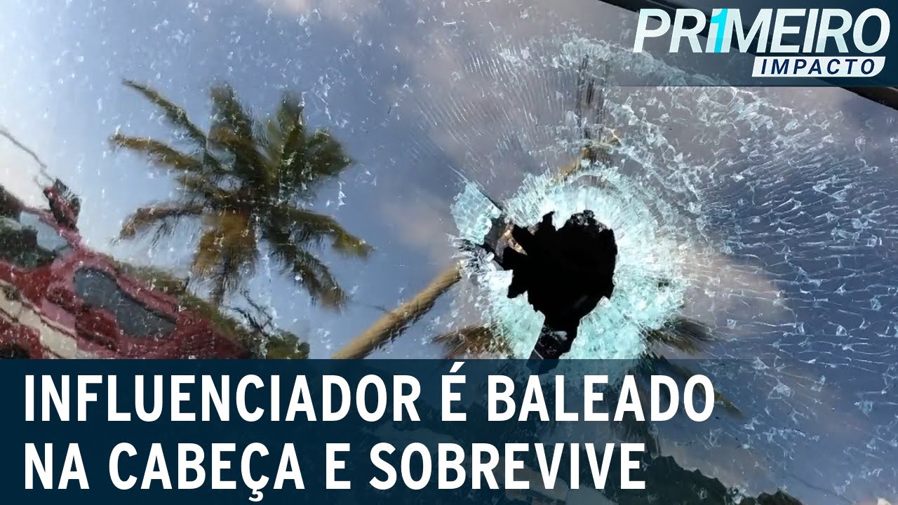 Influenciador Meno Kabrinha é baleado na cabeça em tentativa de assalto |Primeiro Impacto (25/05/23)
