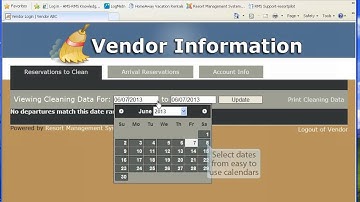 Vendor Login