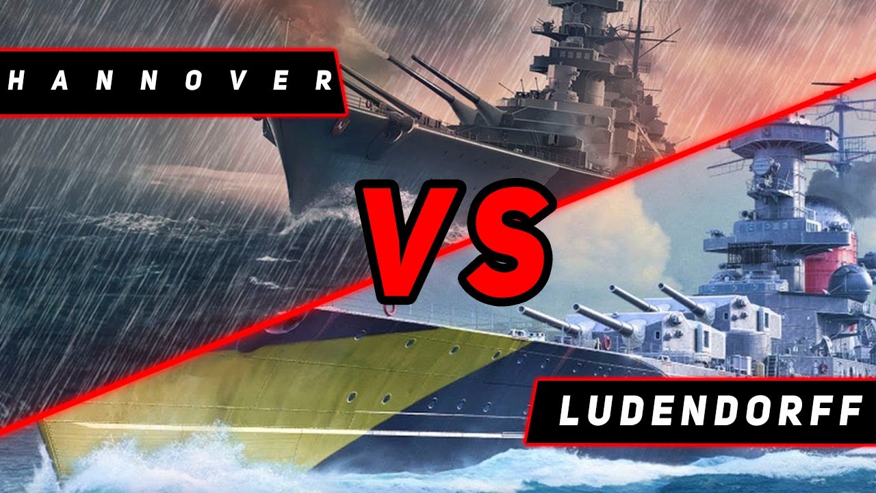 ЛИНКОР LUDENDORFF VS HANNOVER! ЧТО ОКАЖЕТСЯ СИЛЬНЕЕ? VKPLAY TWITCH TROVO YOUTUBE МИР КОРАБЛЕЙ