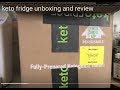 keto fridge unboxing and review Meal Delivery Service Low Carb