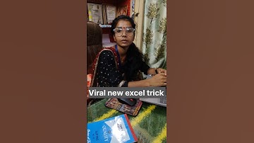Viral new excel trick || #excel #shortvideos #motivation #viralvideos #shortsviral