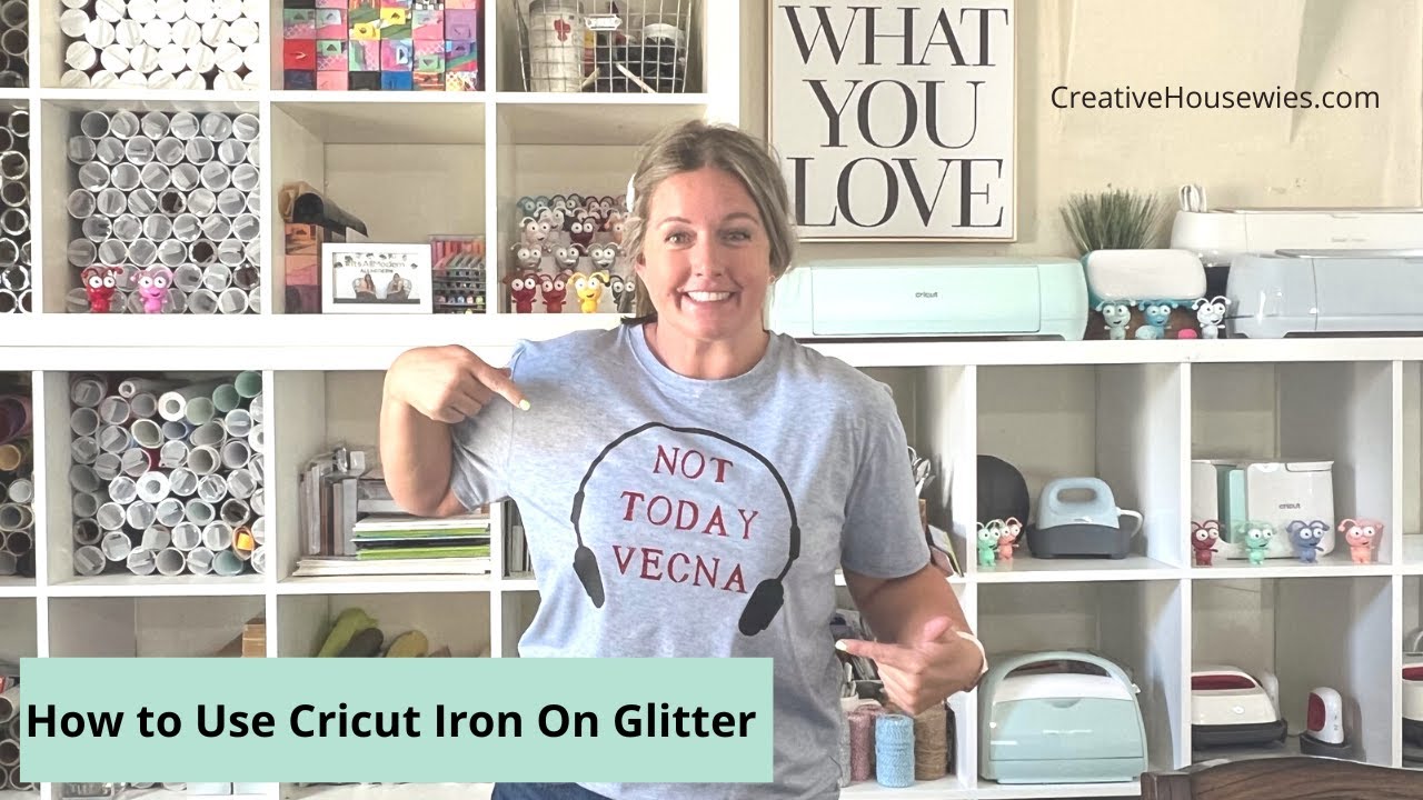 Cricut Glitter Iron-on Mermaid Shirt DIY - Juggling Act Mama