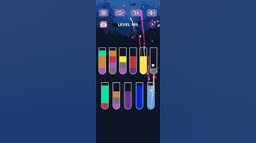 water sort puzzle level 165 guru #game #gaming #